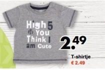 t shirtje new born en euro 2 49