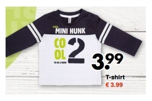 t shirt new born en euro 3 99