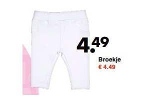 broekje new born en euro 4 49