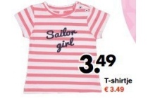 t shirtje new born en euro 3 49