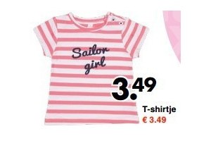 t shirtje new born en euro 3 49