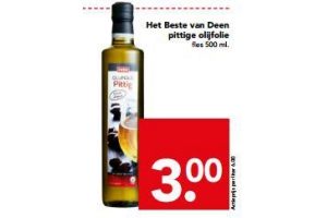 het beste van deen pittige olijfolie