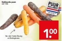 gekleurde peen