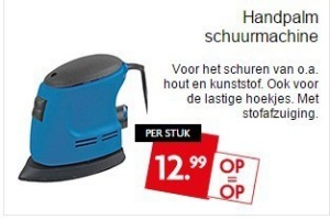 handpalm schuurmachine
