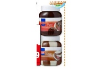 perfekt chocolade hazelnoot of duopasta