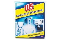 ontkalktabletten