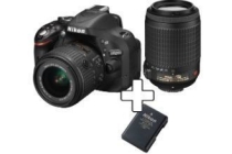 nikon d5200 af s dx 18 55 vrii 55 200 vrii enel14a zwart