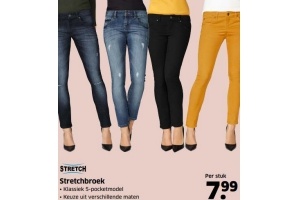stretchbroek