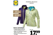 dames softshelljack