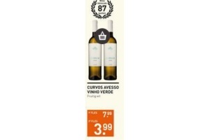 curvos avesso vinho verde voor en euro 7 99