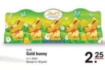 gold bunny