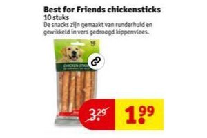 best for friends chickensticks