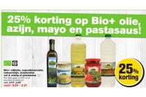 bio olijfolie zonnebloemolie natuurazijn mayonaise vol en amp romig of pastasaus