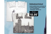 dekbed overtrekset