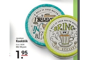 jacobsen koekblik