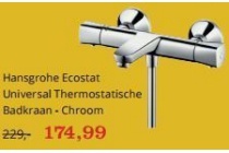 hansgrohe ecostat universal thermostatische badkraan