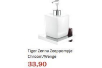 tiger zenna zeeppompje chroom wenge