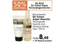 de tuinen argan verzorgingsproducten