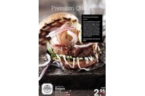 the frozen butcher burgers
