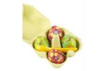 easter eggs cream filled