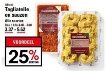 altoni tagliatelle en sauzen