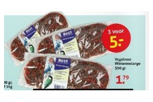 vogelvoer wintermelange