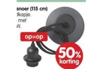 fitting met strijkijzer snoer 115 cm