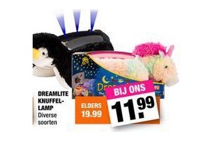 dreamlite knuffellamp