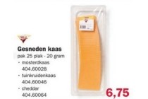 gesneden kaas