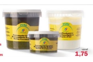 lisimo knoflookpuree en proven en ccedil aalse kruiden