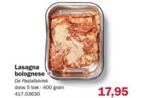 lasagne bolognese