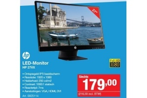 hp 27vx led monitor