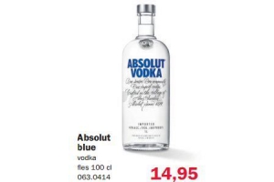 absolut blue