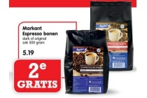 markant espresso bonen