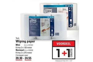 tork wiping paper