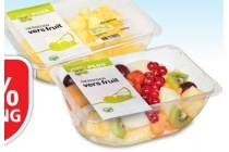 plus vers gesneden fruit