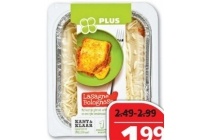 plus italiaanse maaltijd