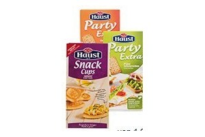 haust party extra toast of snackcups
