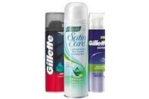 gillette scheerschuim of gel