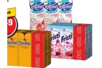 campina optimel lang lekker chocomel of fristi mini