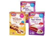 dr oetker bakmix verwen of wolken