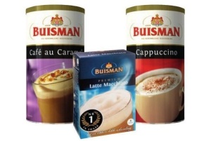 buisman oploskoffie of hot chocolate