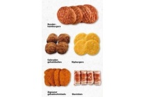 runderhamburgers gebraden gehaktballen kipburgers zigeuner gehaktschnitzels en slavinken