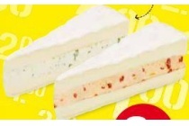 coop gevulde brie met bieslook of sweet pepper