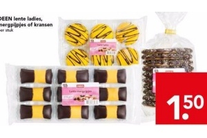 deen lente ladies mergpijpjes of kransen