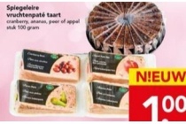 spiegeleire vruchtenpat en eacute taart