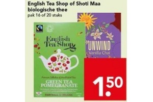 english tea shop of shoti maa biologische thee