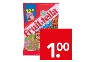 fruittella uitdeelsnoep