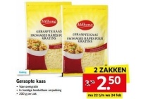milbona geraspte kaas