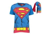 jongens t shirt met afneembare cape